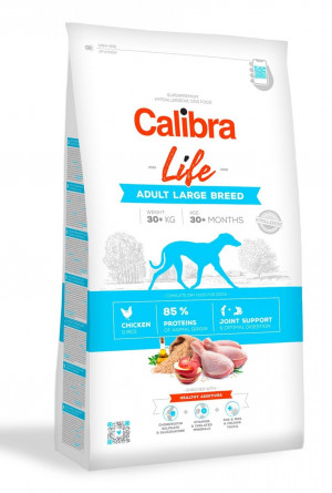 Calibra Dog Life ADULT LARGE Chicken - sausā barība suņiem 2.5kg